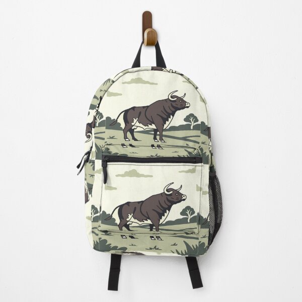 Item preview, Bull Cartoon Characters Vibrant Animated Illustrations Art Colors designed and sold by ART ATTACK ZONE.