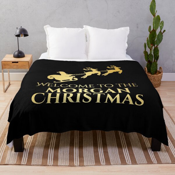Item preview, Welcome to the Morgan Christmas – Gold Family Name designed and sold by buglevel.