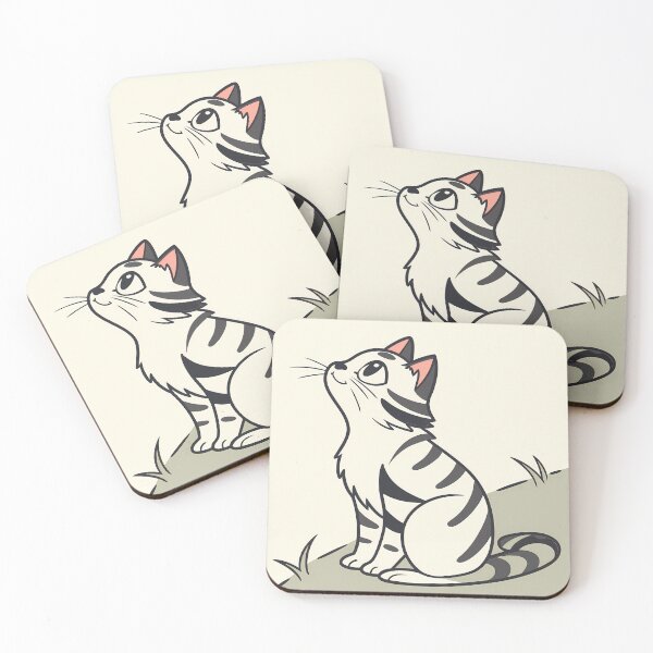 Item preview, Kitty Cartoon Characters Vibrant Animated Illustrations Art Colors designed and sold by ART ATTACK ZONE.