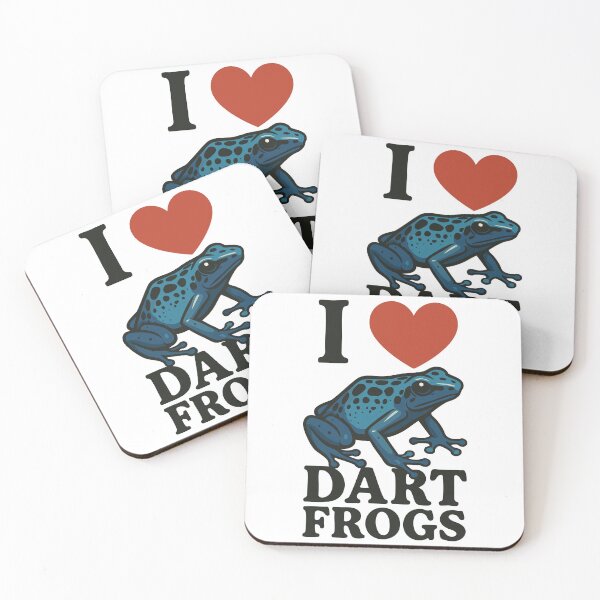 Item preview, I Love Dart Frogs – Poison Dart Frog Design designed and sold by Print-Zoo.