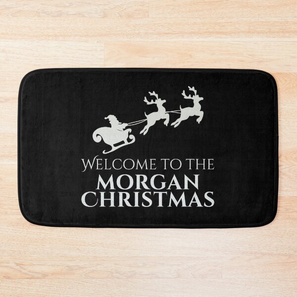 Item preview, Welcome to the Morgan Christmas – Silver Family Name designed and sold by buglevel.