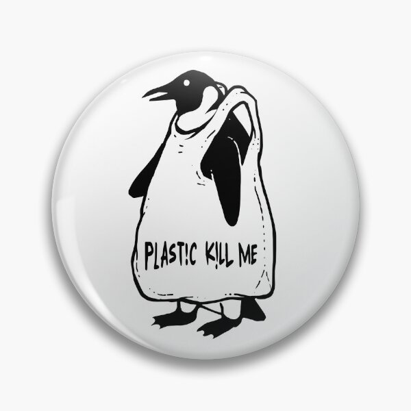 Item preview, Plastic Kill Me Penguin designed and sold by barmalisiRTB.