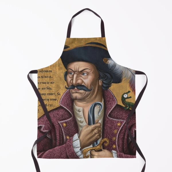 Item preview,  Captain Henry Morgan Pirate of the Caribbean vintage portrait art designed and sold by Vintage Designs +.