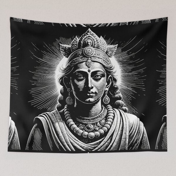 Item preview, God Divine Figures Detailed Spiritual Illustrations Colorful Art designed and sold by ART ATTACK ZONE.
