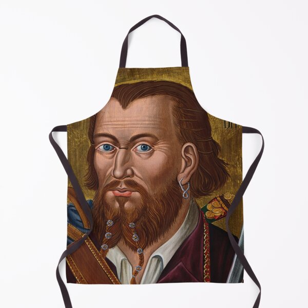Item preview, Captain Henry Morgan Pirate of the Caribbean vintage portrait art designed and sold by Vintage Designs +.
