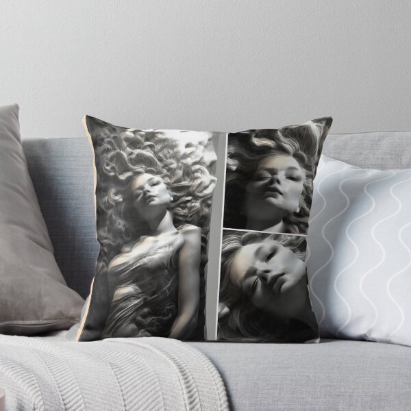 Item preview, Clay portrait of a woman, 3D digital art - different views designed and sold by Armajay.