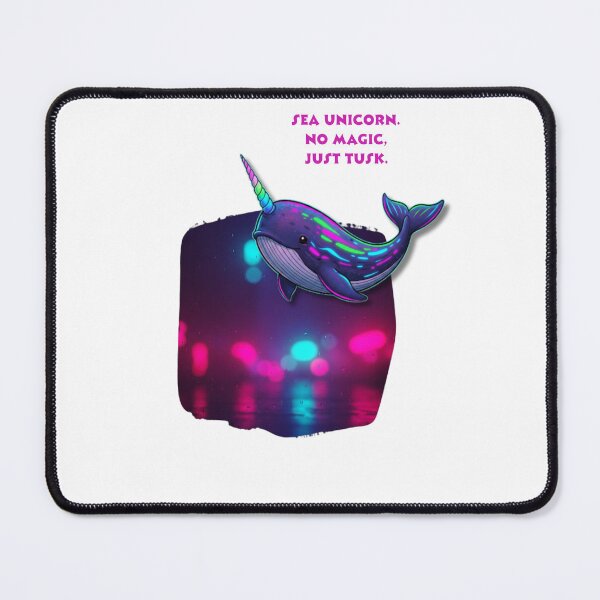 Item preview, Sea unicorn. No magic. Just tusk designed and sold by Animals-Tees.