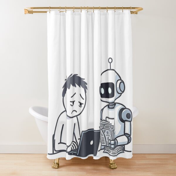 Item preview, AI Overlord Tee designed and sold by mo-carnival.