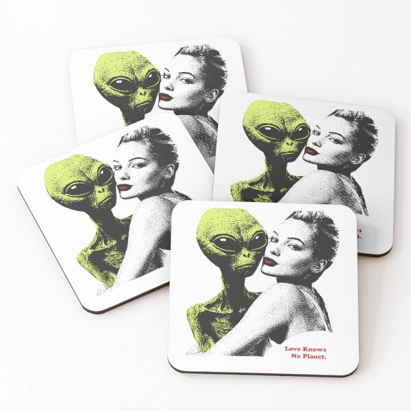 Item preview, Alien Love Knows No Planet - Surreal Funny Meme designed and sold by trajeado14.