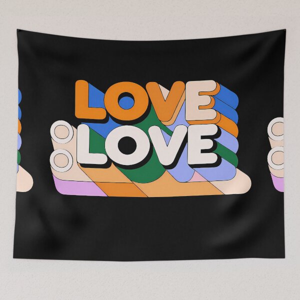 Item preview, Love Love Figures Detailed Spiritual Illustrations Colorful Art designed and sold by ART ATTACK ZONE.