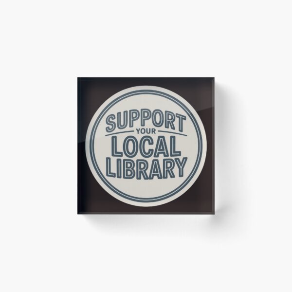Item preview, Support Your Local Library Books Reading Librarian Sport Style 001 designed and sold by sadedream.