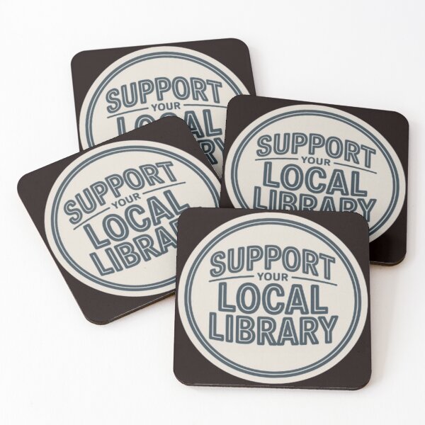 Item preview, Support Your Local Library Books Reading Librarian Sport Style 001 designed and sold by sadedream.
