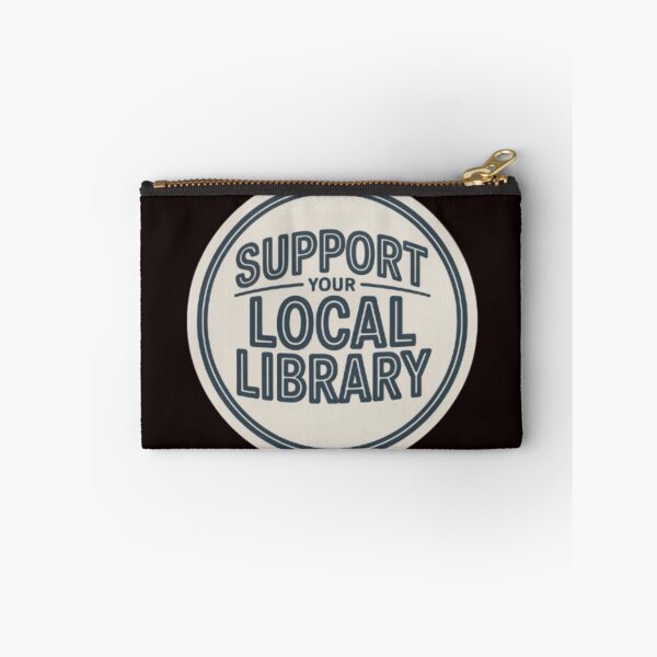 Item preview, Support Your Local Library Books Reading Librarian Sport Style 001 designed and sold by sadedream.