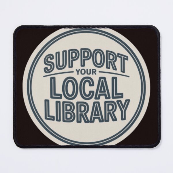 Item preview, Support Your Local Library Books Reading Librarian Sport Style 001 designed and sold by sadedream.