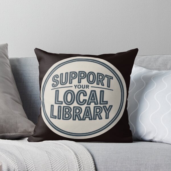 Item preview, Support Your Local Library Books Reading Librarian Sport Style 001 designed and sold by sadedream.