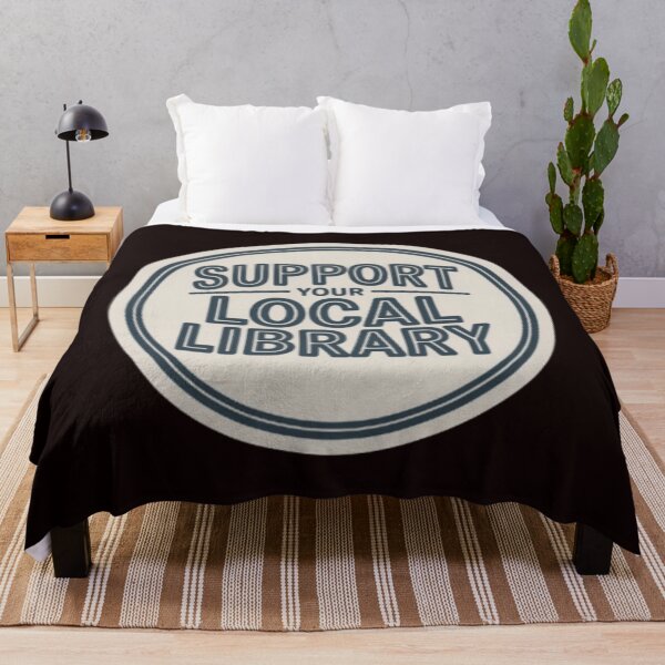 Item preview, Support Your Local Library Books Reading Librarian Sport Style 001 designed and sold by sadedream.