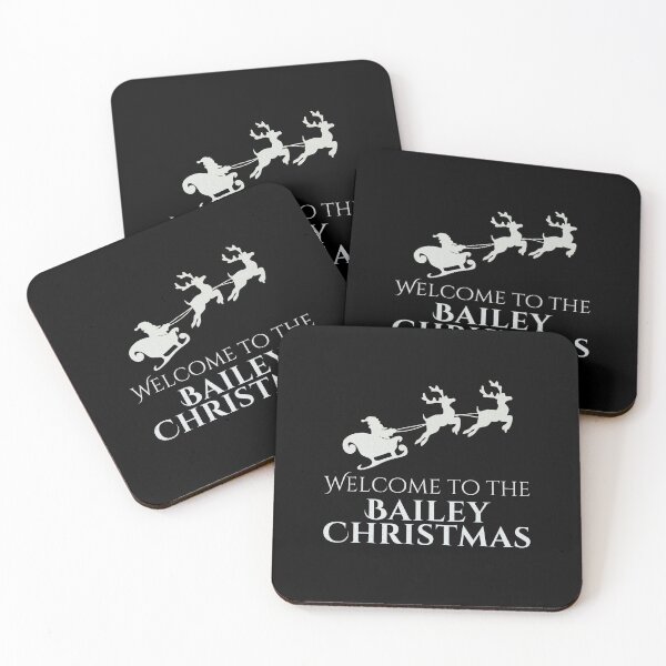 Item preview, Welcome to the Bailey Christmas – Silver Family Name designed and sold by buglevel.