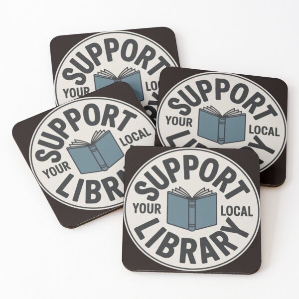 Item preview, Support Your Local Library Books Reading Librarian Sport Style 002 designed and sold by sadedream.