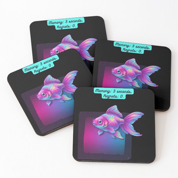 Item preview, Memory: 3 seconds. Regrets: 0 designed and sold by Animals-Tees.