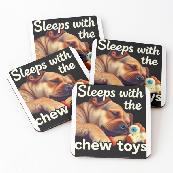 Item preview, Sleeps with the chew toys designed and sold by SSMC DREAM DESIGN.