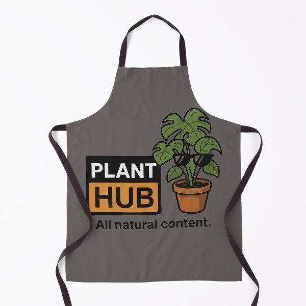 Item preview, PLANT HUB. All natural content. | Funny Plants designed and sold by RR-Arts.