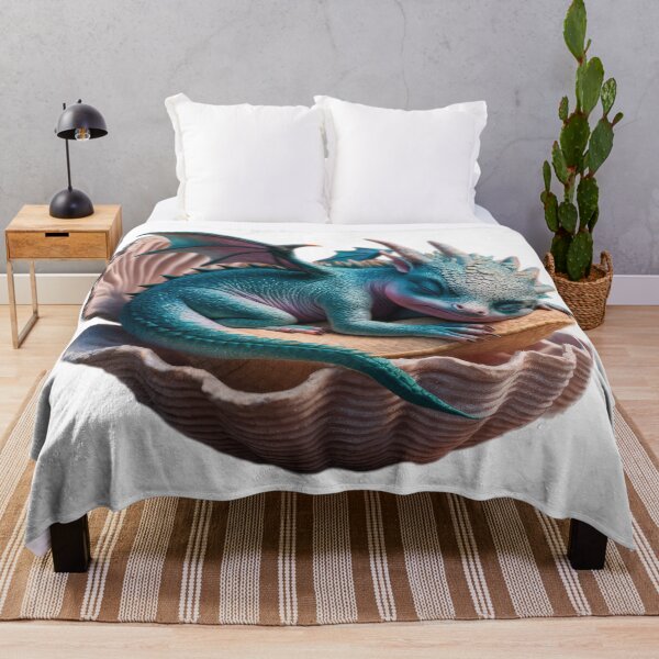 Item preview, cute baby blue dragon sleeping in a shell ,Legendary Animals,dragon art,Legendary dragon designed and sold by Expressions-Sel.