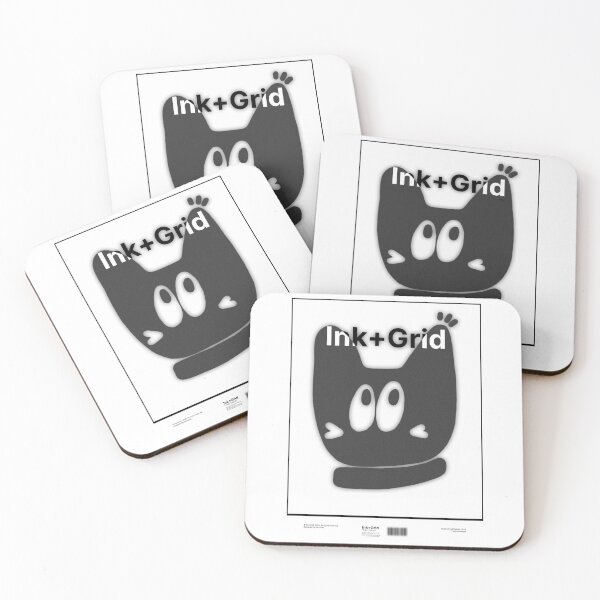 Item preview, Playful Black Cat Graphic Art - Ink+Grid Launch Series (Day 5) designed and sold by Ink+Grid.