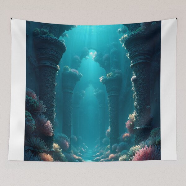 Item preview, The Sunken Sanctuary designed and sold by oanaunciuleanu.