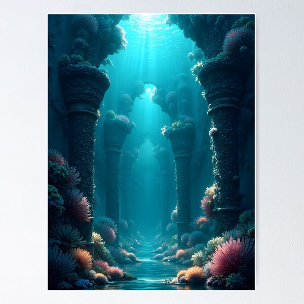 Item preview, The Sunken Sanctuary designed and sold by oanaunciuleanu.