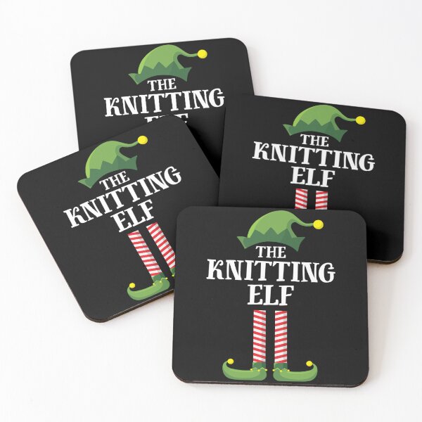 Item preview, Knitting Elf Matching Family Group Christmas Party Pajama designed and sold by ChristineAyer.