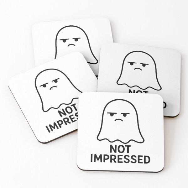Item preview, Not Impressed Ghost – Funny Halloween Cartoon Design designed and sold by MythoWorldddd.