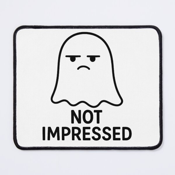 Item preview, Not Impressed Ghost – Funny Halloween Cartoon Design designed and sold by MythoWorldddd.