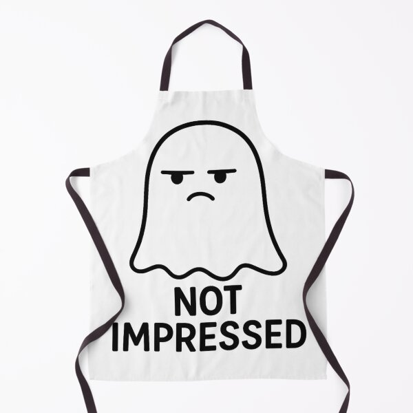 Item preview, Not Impressed Ghost – Funny Halloween Cartoon Design designed and sold by MythoWorldddd.