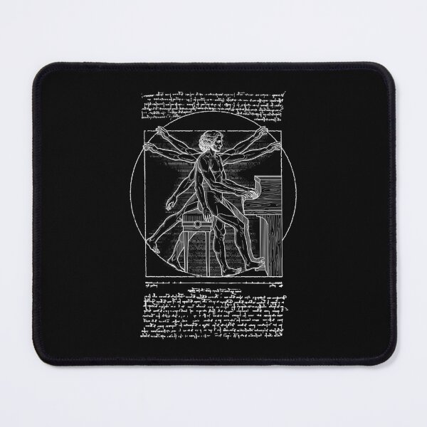 Item preview, Pianist Piano Player Vitruvian Man Leonardo Da Vinci Music designed and sold by GrandeDuc.