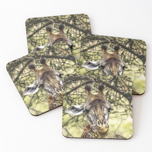 Item preview, Funny giraffe portrait Ngorongoro Tanzania safari photo designed and sold by Amanda's Factory.
