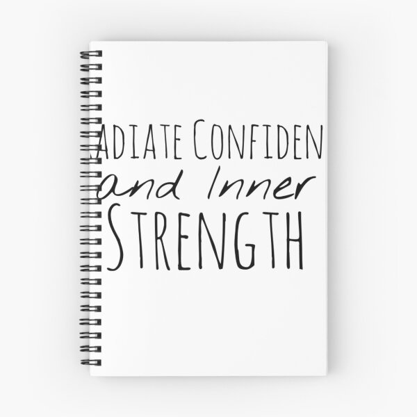 Item preview, I Radiate Confidence and Inner Strength – Empowerment Affirmation designed and sold by Camila  Ardila.