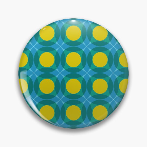 Item preview, Geometric Retro Shapes Pattern designed and sold by Farissa Designs.