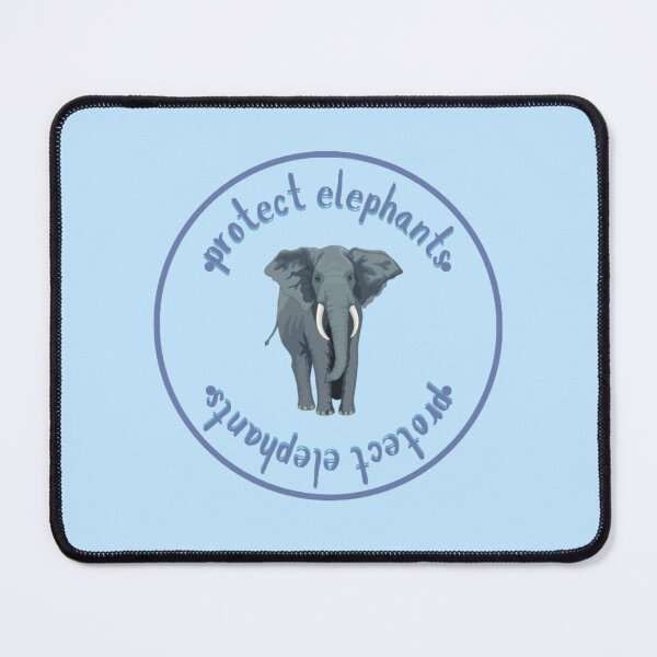 Item preview, protect elephants designed and sold by stickersbyerins.