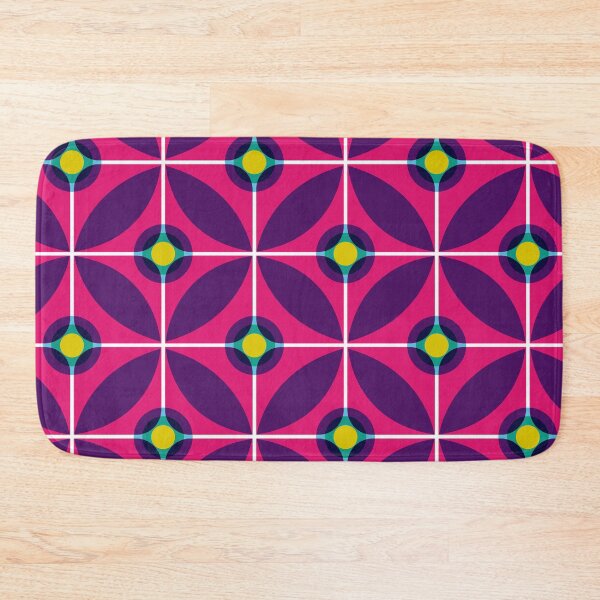 Item preview, Geometric Retro Diamond Shapes Pattern designed and sold by Farissa Designs.