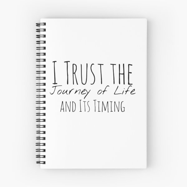 Item preview, I Trust the Journey of Life and Its Timing – Trust Affirmation designed and sold by Camila  Ardila.