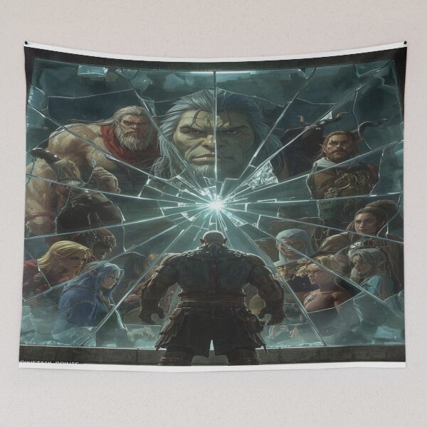 Item preview, Ogre Through Shattered Reflections designed and sold by DreamistStore.