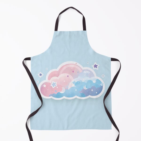 Item preview, Minimal Kawaii Pastel Cloud | Cute Gradient Stars & Moons Dreamy Aesthetic designed and sold by PawxelArt.