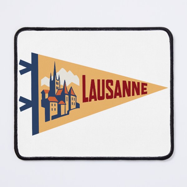 Item preview, Lausanne Switzerland Pennant designed and sold by Decal Mania.