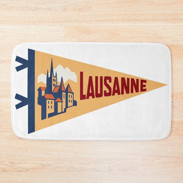 Item preview, Lausanne Switzerland Pennant designed and sold by Decal Mania.