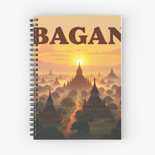 Item preview, Bagan: Vintage-Style Painterly Travel Poster designed and sold by LSVart.