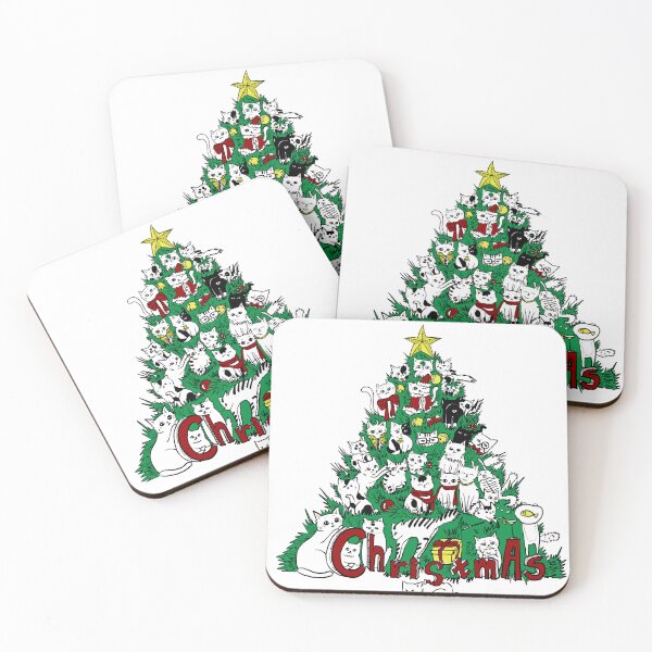 Item preview, Christmas Cat Tree designed and sold by othersidesofxm.