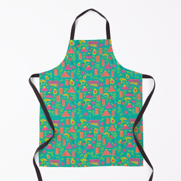 Item preview, Colorful Guatemala Pattern Vibrant Avocado Toucan Marimba and Tikal designed and sold by Neeshki.