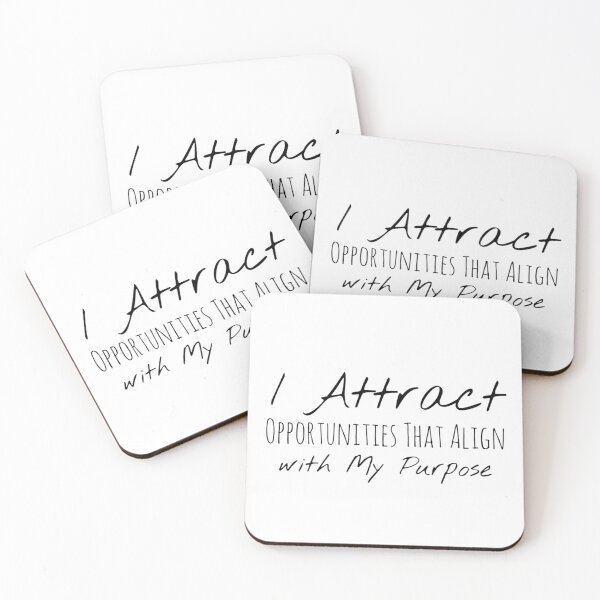Item preview, I Attract Opportunities That Align with My Purpose – Opportunity Affirmation designed and sold by Camila  Ardila.
