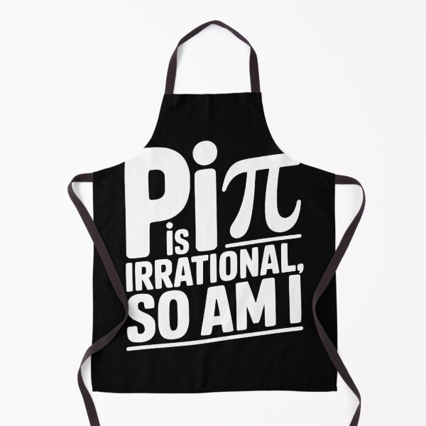 Artikelvorschau, Pi ist irrational, ich auch entworfen und verkauft von Frank Ring.