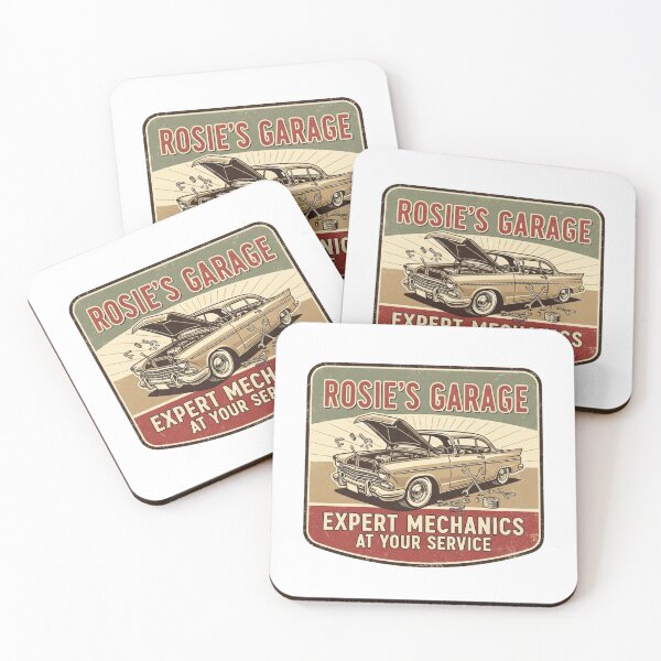 Item preview, Vintage Shop | Classic Car Service designed and sold by RedDelaney.